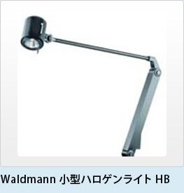 Waldmann 小型ハロゲンライトHB