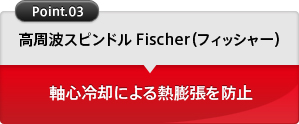 高周波スピンドル Fischer（フィッシャー）