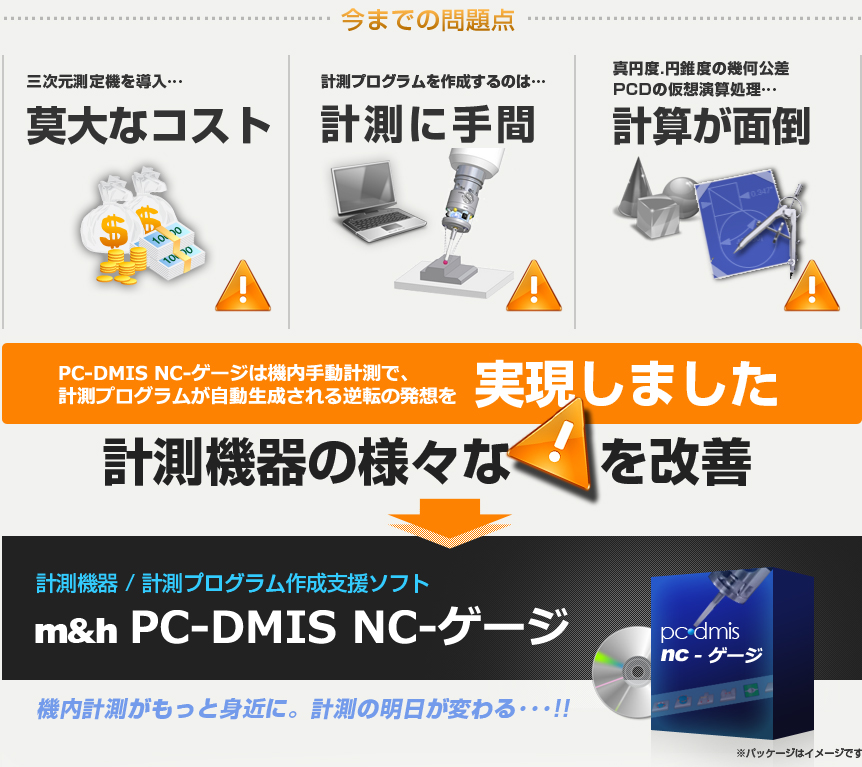 PC-DMIS NC Gage 三次元計測プログラム自動生成ソフト | 株式会社 