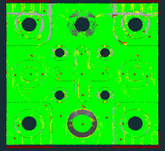 マップレンジ 50μm