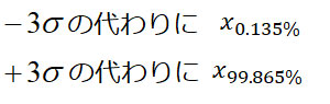 正規分布でない場合の工程能力